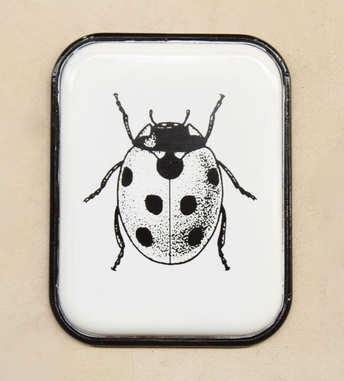 Ladybug Enamel Plaque